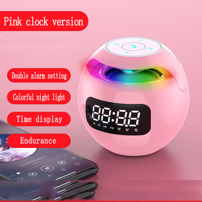 Dazzle Colour Mini Ball Card Bluetooth Speakers Gadgets dealsniper-net Pink USB