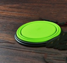 2 In 1Pet Water Bottle Dispenser Travel Portable Bowl Pets Gym From House