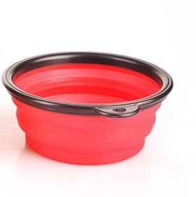 2 In 1Pet Water Bottle Dispenser Travel Portable Bowl Pets Gym From House
