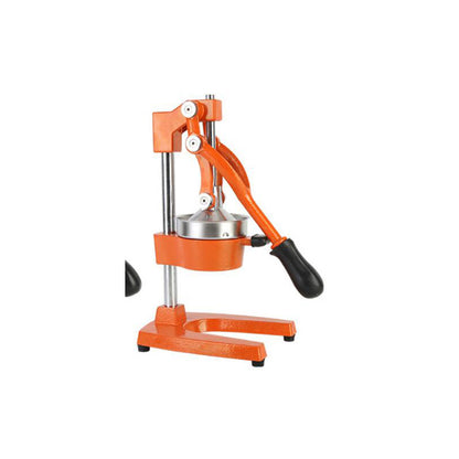 Simple Hand Cast Iron Stainless Steel Juicer Kitchen DealSniper.net Orange