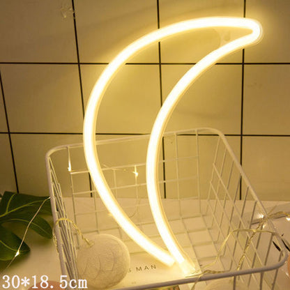 LED Neon Sign Night Light INS Decoration Home Decor dealsniper-net C