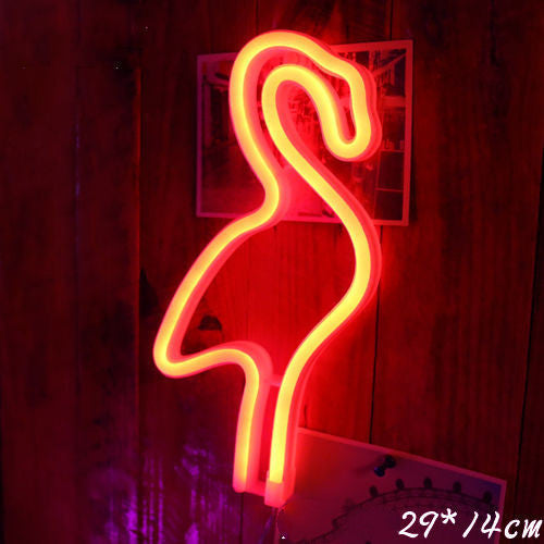 LED Neon Sign Night Light INS Decoration Home Decor dealsniper-net B