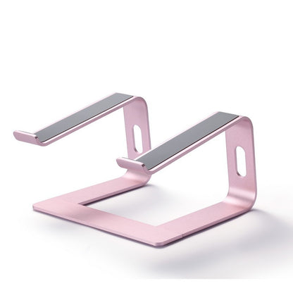 Aluminum alloy notebook stand computer stand Electronics DealSniper.net Rose Gold