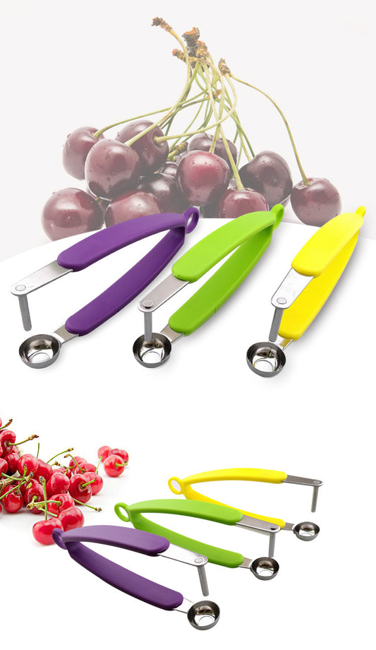 Stainless Steel Cherry Red Date Pitting Device Kitchen Utensils Kitchen dealsniper-net