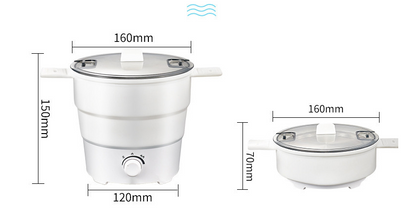 Multifunctional Electric Cooker Mini Noodle Cooker for Travel