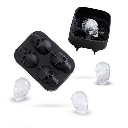 Creative Halloween Personality 3D Silicone Skull Deals DealSniper.net
