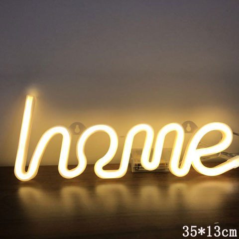 LED Neon Sign Night Light INS Decoration Home Decor dealsniper-net S