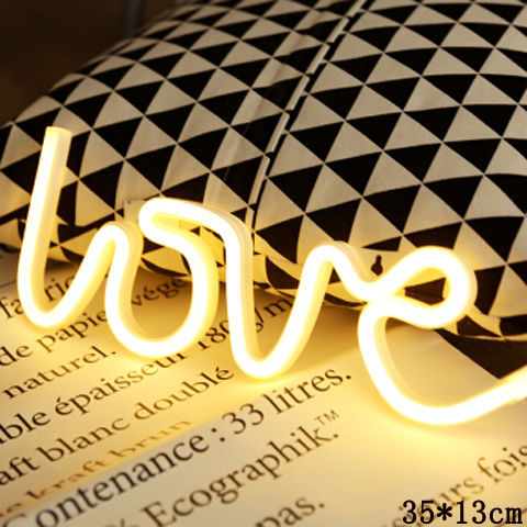 LED Neon Sign Night Light INS Decoration Home Decor dealsniper-net V