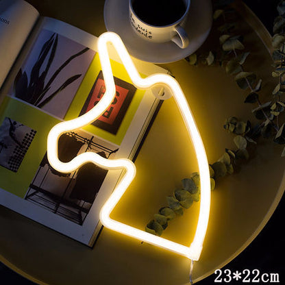 LED Neon Sign Night Light INS Decoration Home Decor dealsniper-net W