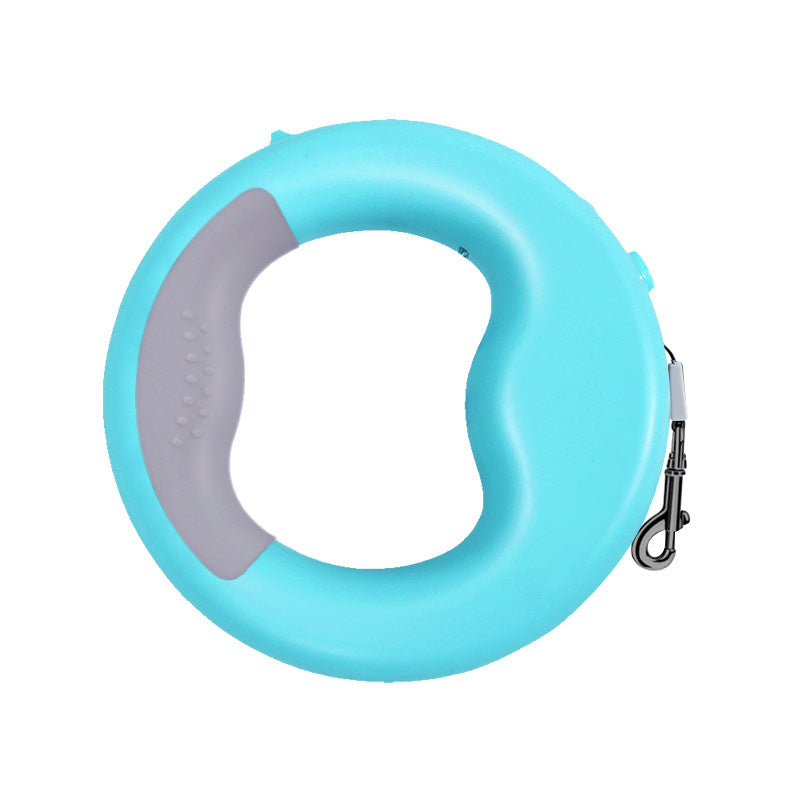 Pet Leash Retractable Cute Dog Pets Gym From House Blue