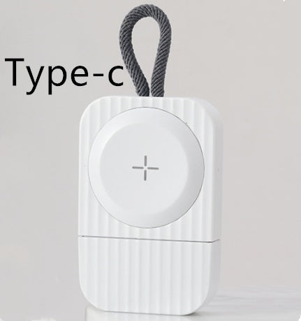 USB Wireless Charger Portable Watch Fast Charging Gadgets Gym From House white 1