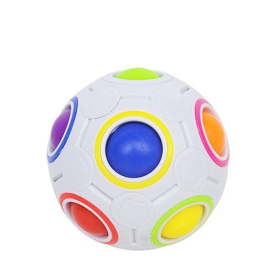 Magic Rainbow Ball Magic Ball Alien Decompression Rubik's Cube Creative Football Rubik's Cube Kids dealsniper-net A