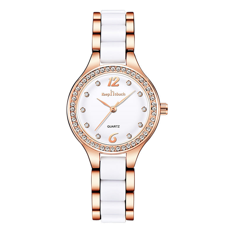 Women Watches Luxury Quartz Female Wrist Watches Jewelry DealSniper.net Gold