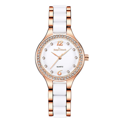 Women Watches Luxury Quartz Female Wrist Watches Jewelry DealSniper.net Gold