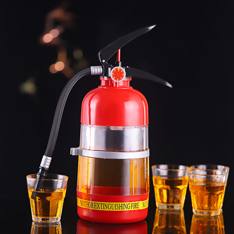 2L Creative Wine Drink Dispenser Fire Extinguisher Pourer Party