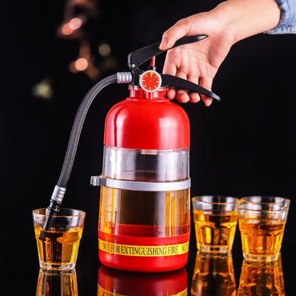 2L Creative Wine Drink Dispenser Fire Extinguisher Pourer Party