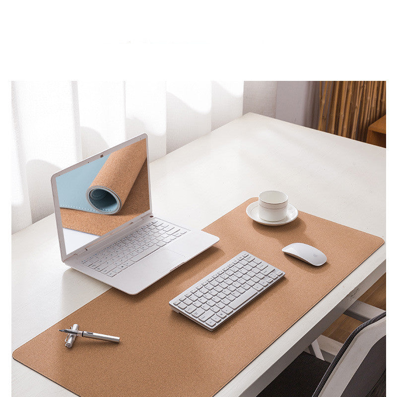 Cork Double Sided Anti Splashing Mouse Pad House dealsniper-net