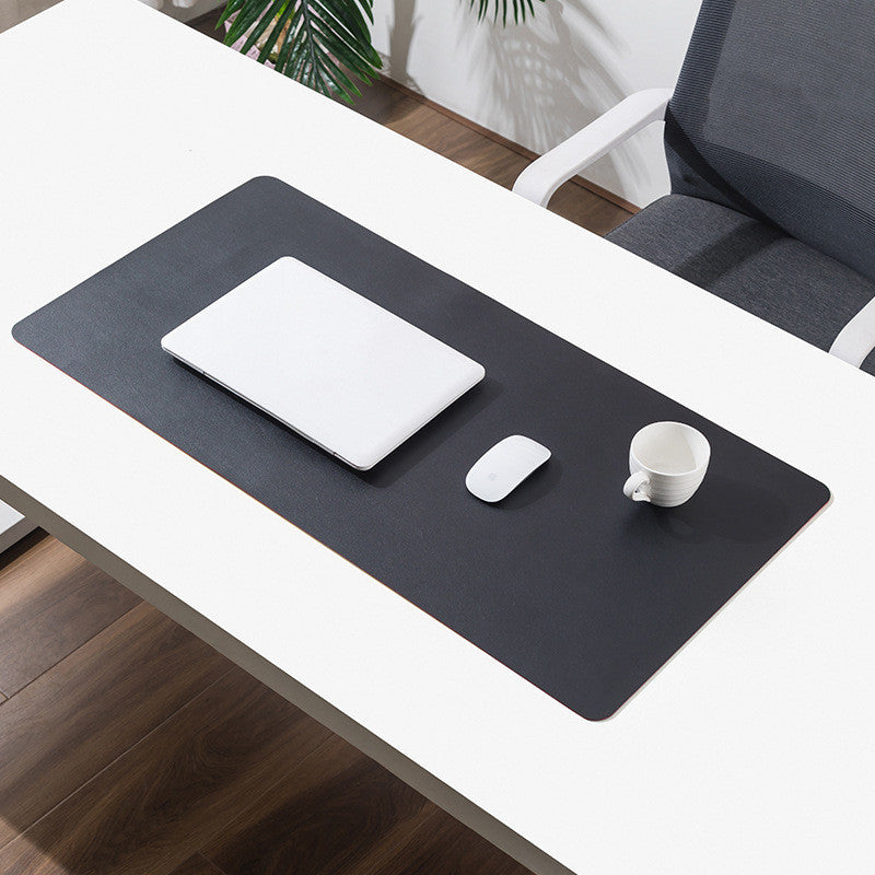 Cork Double Sided Anti Splashing Mouse Pad House DealSniper.net Black 26x21cm