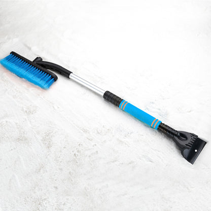 Car Cleaning Brush Ice Scraper Detachable Snow Shovel Brush Dust Vehicle dealsniper-net Blue