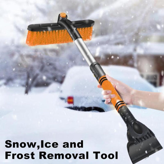 Car Cleaning Brush Ice Scraper Detachable Snow Shovel Brush Dust