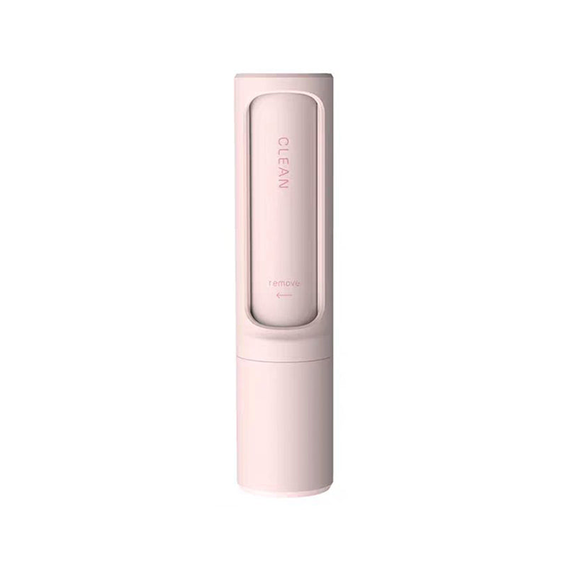 2-1 Reusable Pet Hair Remover Brush Lint Roller Portable Brush Beauty dealsniper-net Pink