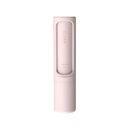2-1 Reusable Pet Hair Remover Brush Lint Roller Portable Brush Beauty dealsniper-net Pink