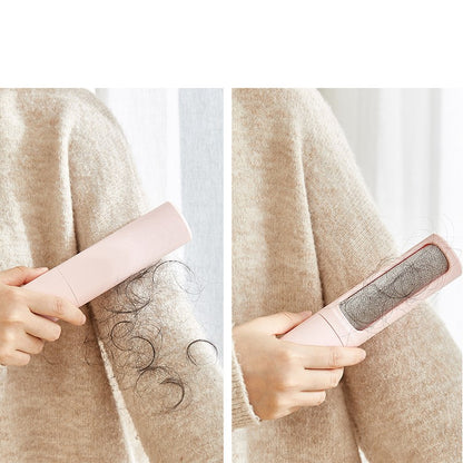 2-1 Reusable Pet Hair Remover Brush Lint Roller Portable Brush Beauty dealsniper-net