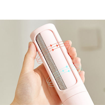 2-1 Reusable Pet Hair Remover Brush Lint Roller Portable Brush Beauty dealsniper-net