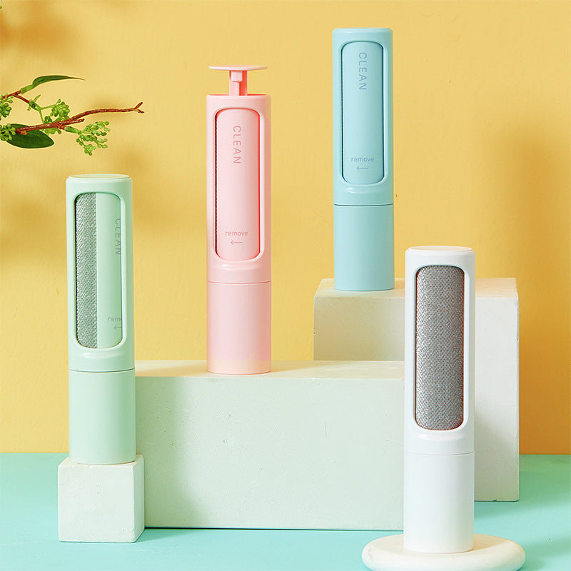 2-1 Reusable Pet Hair Remover Brush Lint Roller Portable Brush Beauty dealsniper-net