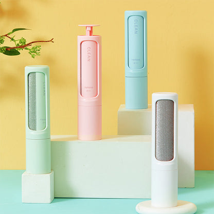 2-1 Reusable Pet Hair Remover Brush Lint Roller Portable Brush Beauty dealsniper-net