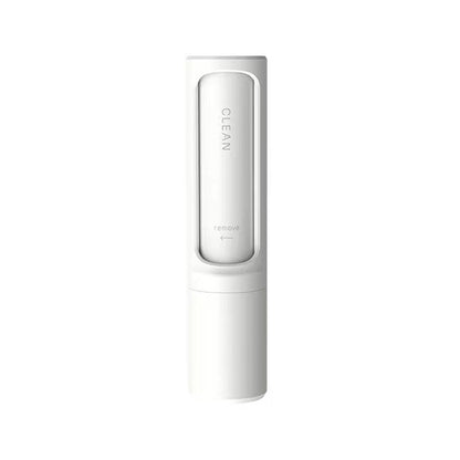 2-1 Reusable Pet Hair Remover Brush Lint Roller Portable Brush Beauty dealsniper-net White