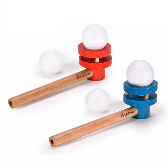Classic Floating Ball Game Blowing Ball Parent-Child Toy Kids DealSniper.net Red blue