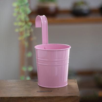 Hanging Flower Pots Garden Pots and Planters Hanger Outdoor Garden dealsniper-net Pink