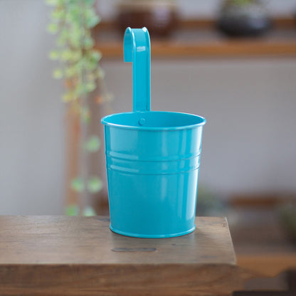 Hanging Flower Pots Garden Pots and Planters Hanger Outdoor Garden dealsniper-net Blue