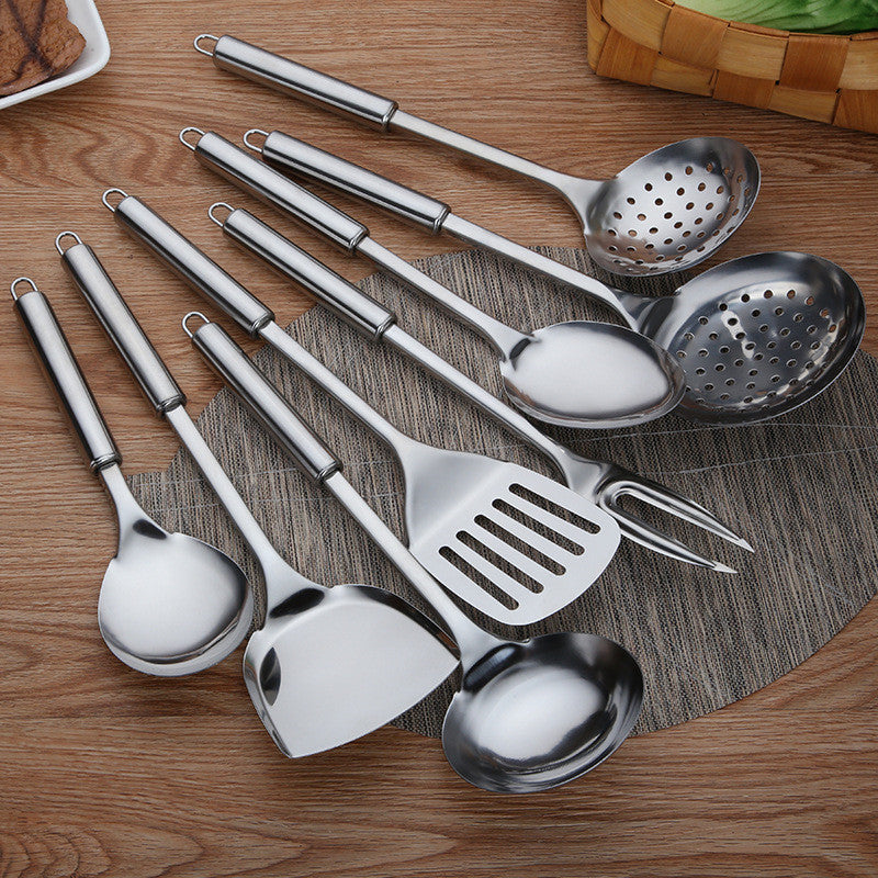Stainless Steel Kitchenware Spatula Anti-scald Kitchen Utensils Kitchen DealSniper.net I