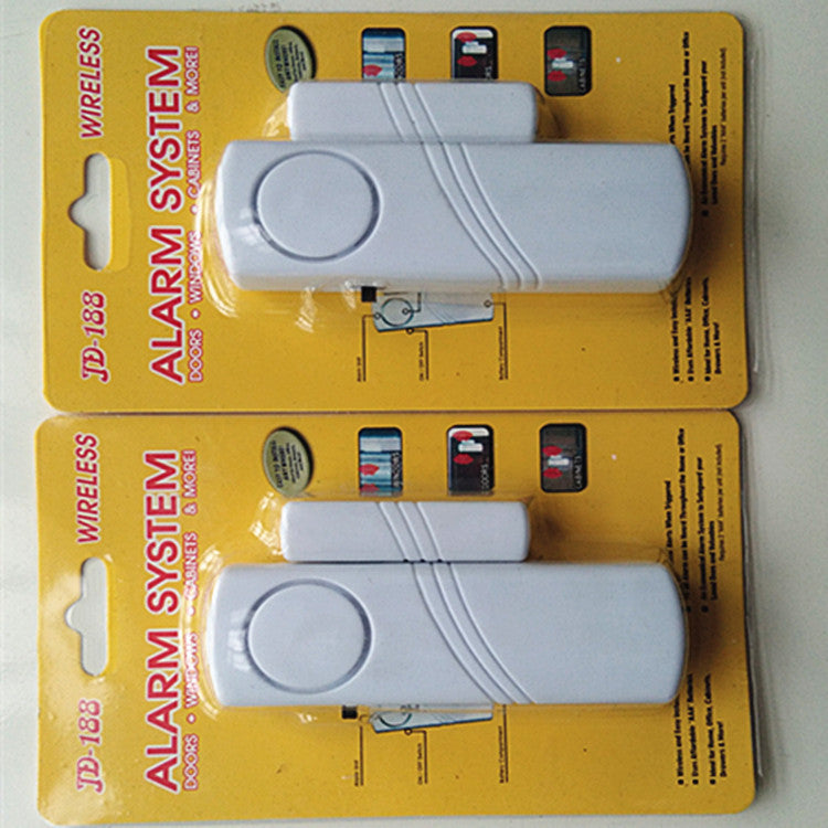 Door and window alarm House DealSniper.net 2PC White