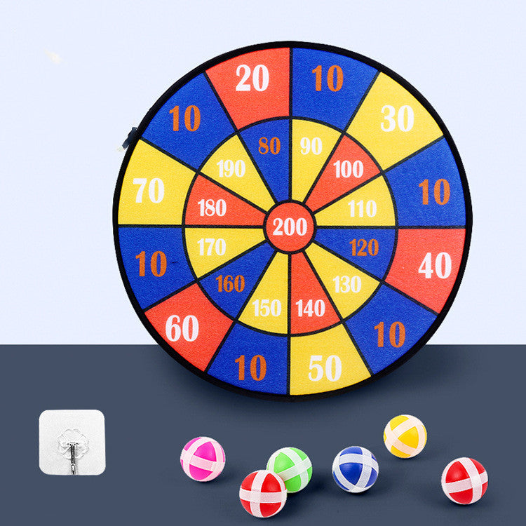Spot Wholesale Children's Sticky Ball Dart Board Cartoon Fun Dart Board Plus Velvet A Variety Of Creative Cartoon Kids DealSniper.net C6