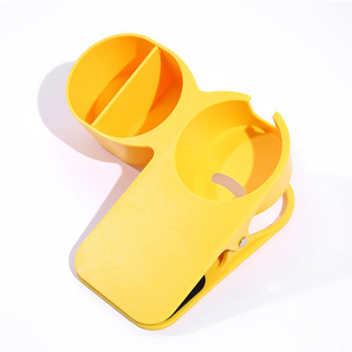 Table Top Storage Cup Clip Multifunctional Cup Holder Kitchen DealSniper.net Yellow