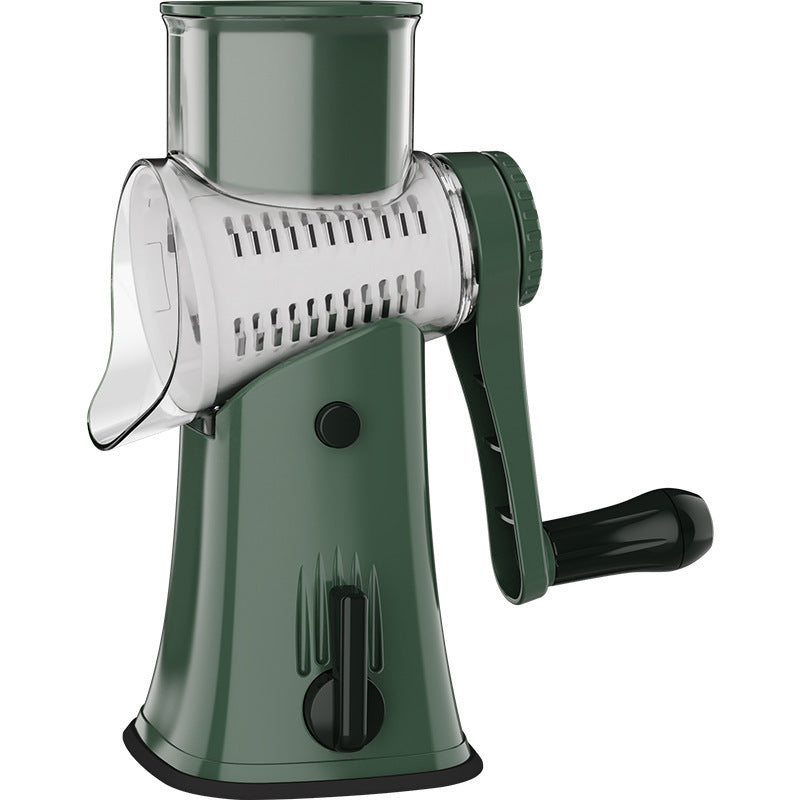 Multifunctional Vegetable Cutter Cut Wave Slices Kitchen DealSniper.net Green