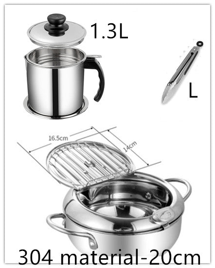 Stainless Steel Telescopic Folding Basket Frying Basket