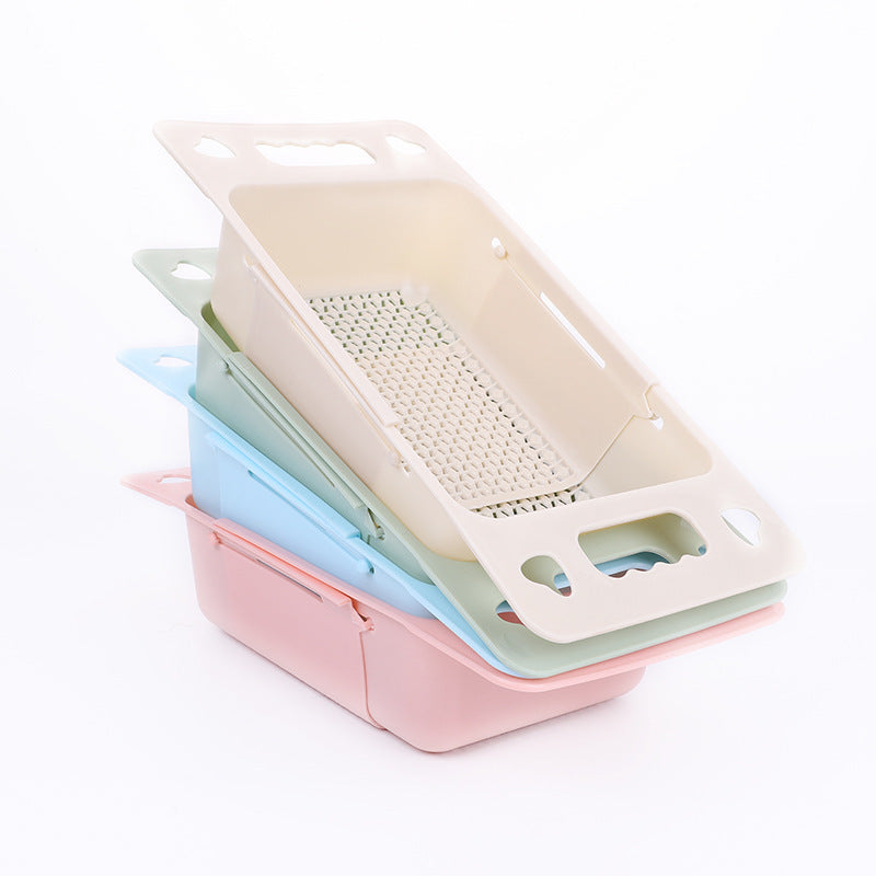 Retractable Creative Kitchen Sink Drain Rack Kitchen DealSniper.net