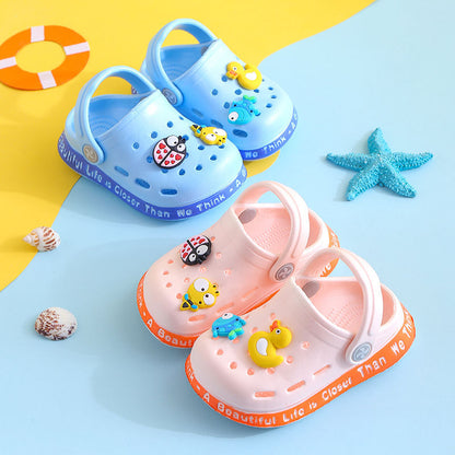 Kids Slippers for Boys Girls Cartoon Shoes Summer Toddler Kids dealsniper-net