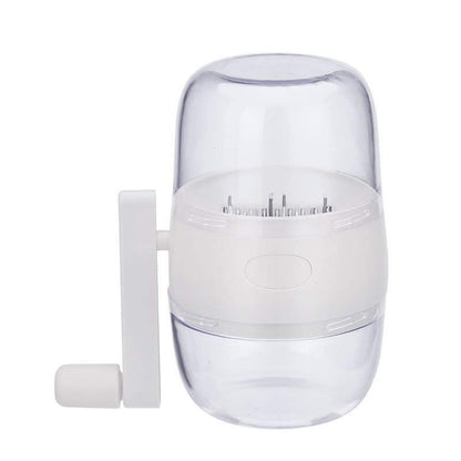 Nut Grinder Peanut Crusher Garlic Press Multifunctional Kitchen Gym From House White