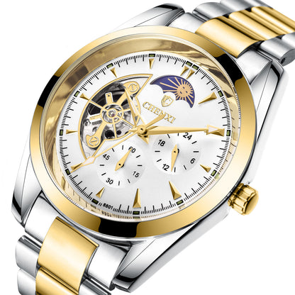 Men's Business Mechanical Watches Jewelry DealSniper.net White