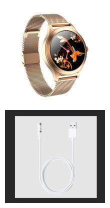Chivo kw10pro women's smart Watch Jewelry Gym From House Gold set