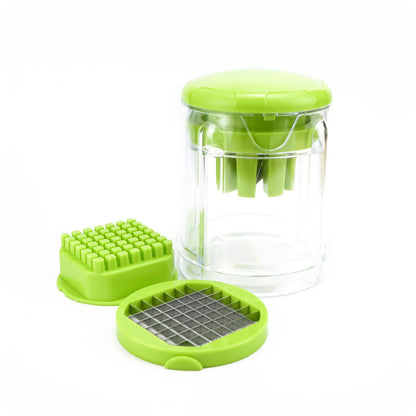 Multifunctional Kitchen Fruit And Vegetable Stainless Steel Blade Slicer Kitchen dealsniper-net Green