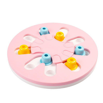 Intellectual Toy Seeking Food Toy Dog Snacks Slow Food Leaking Dishes Home Decor DealSniper.net Pink