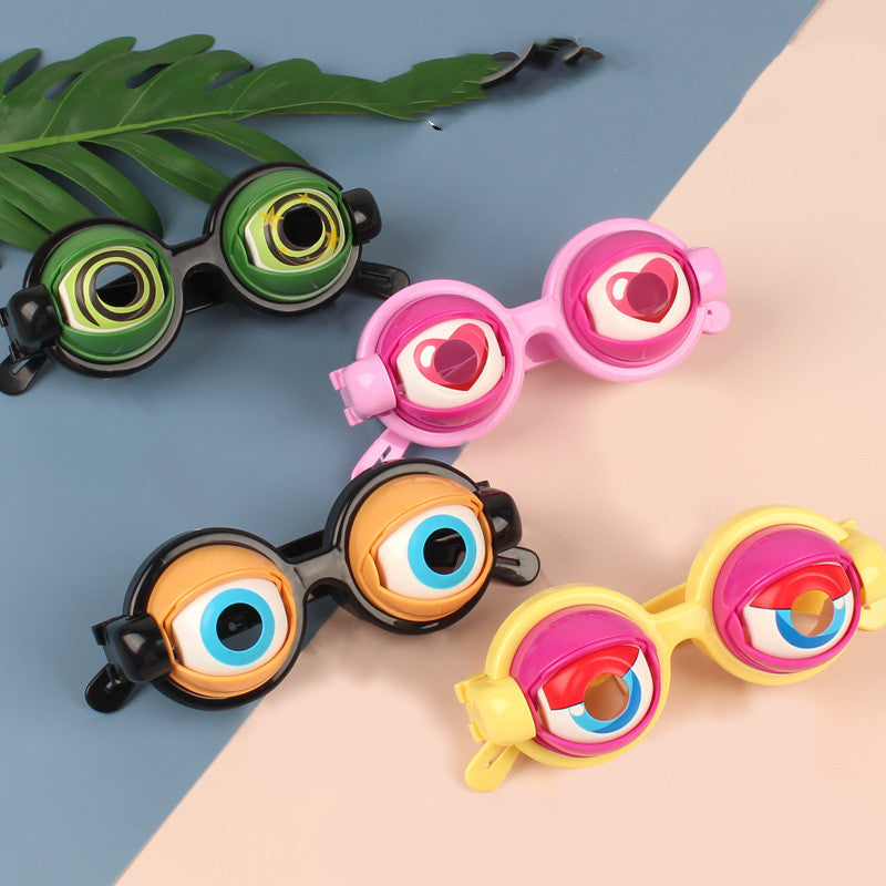 Crazy Eyes Glasses Toy Supplies Kids Party