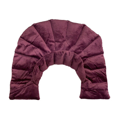 Hot Compress Shoulder Pad Microwave Heating Linseed Multifunctional Heating Pack Health DealSniper.net Red One Size