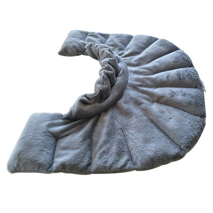 Hot Compress Shoulder Pad Microwave Heating Linseed Multifunctional Heating Pack Health DealSniper.net Grey One Size